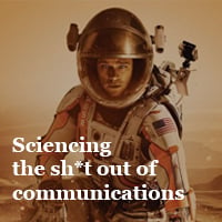 Sciencing the sh_t out of communications 100x100